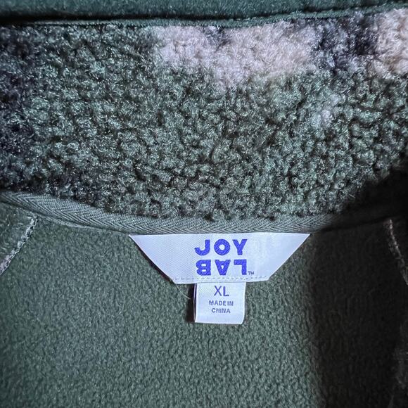 JoyLab Women’s Sherpa Half Zip Pullover Camouflage Sweatshirt Size X-Large - Picture 6 of 9